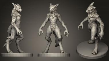 3D model Werewolf Miniatures (STL)